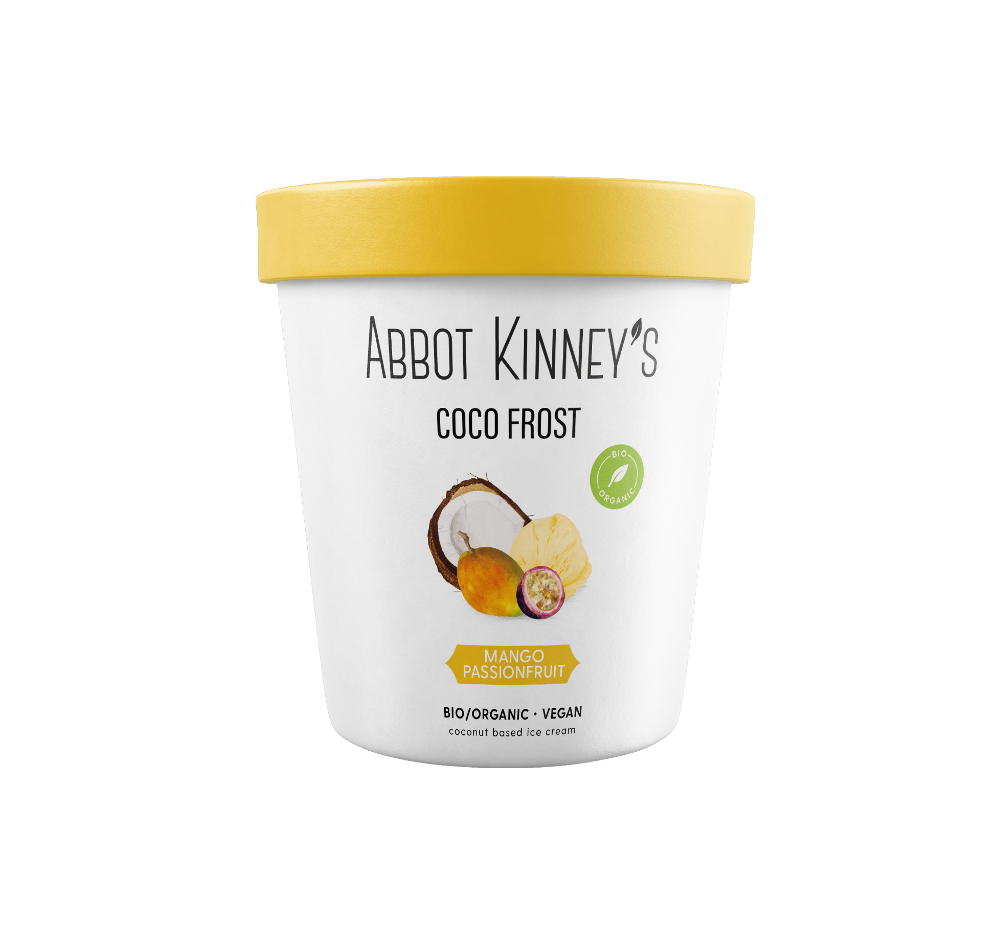 Abbot Kinney's Coco frost mangue-fruit de la passion bio 475ml